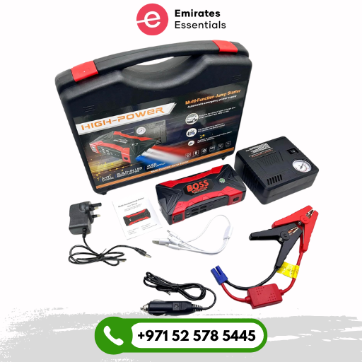 Boss Multi-function Portable Car Battery Jump Starter