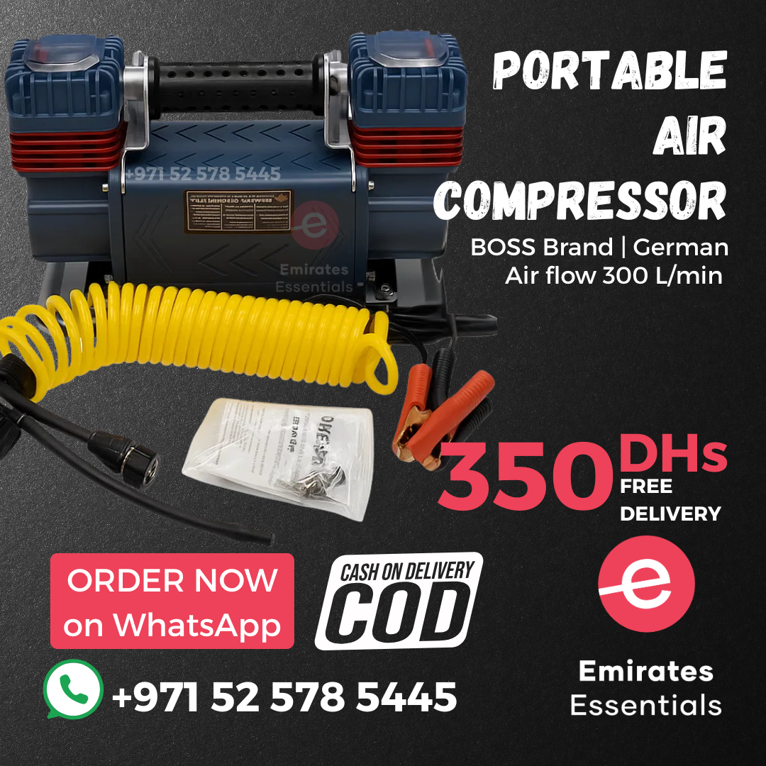 Boss Portable Air Compressor - 150 Psi
