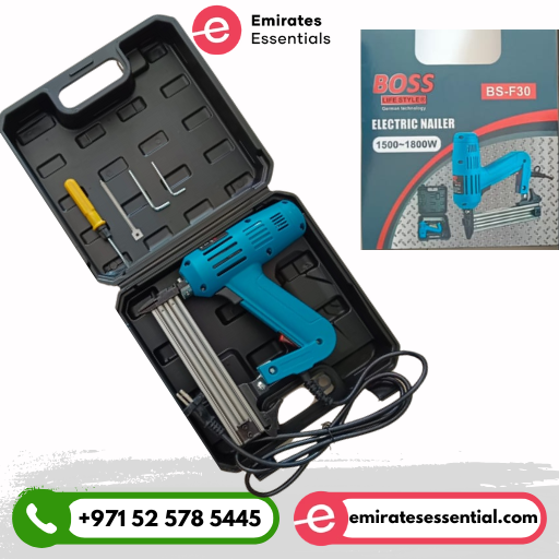 Boss Professional Electric Nailer Machine 1800W