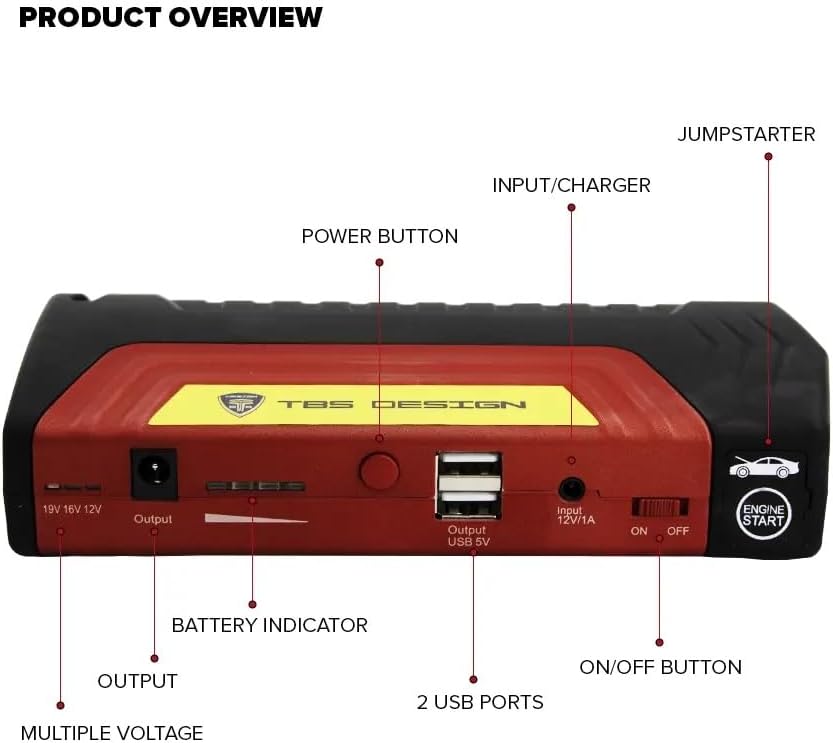 Car Battery Jump Starter