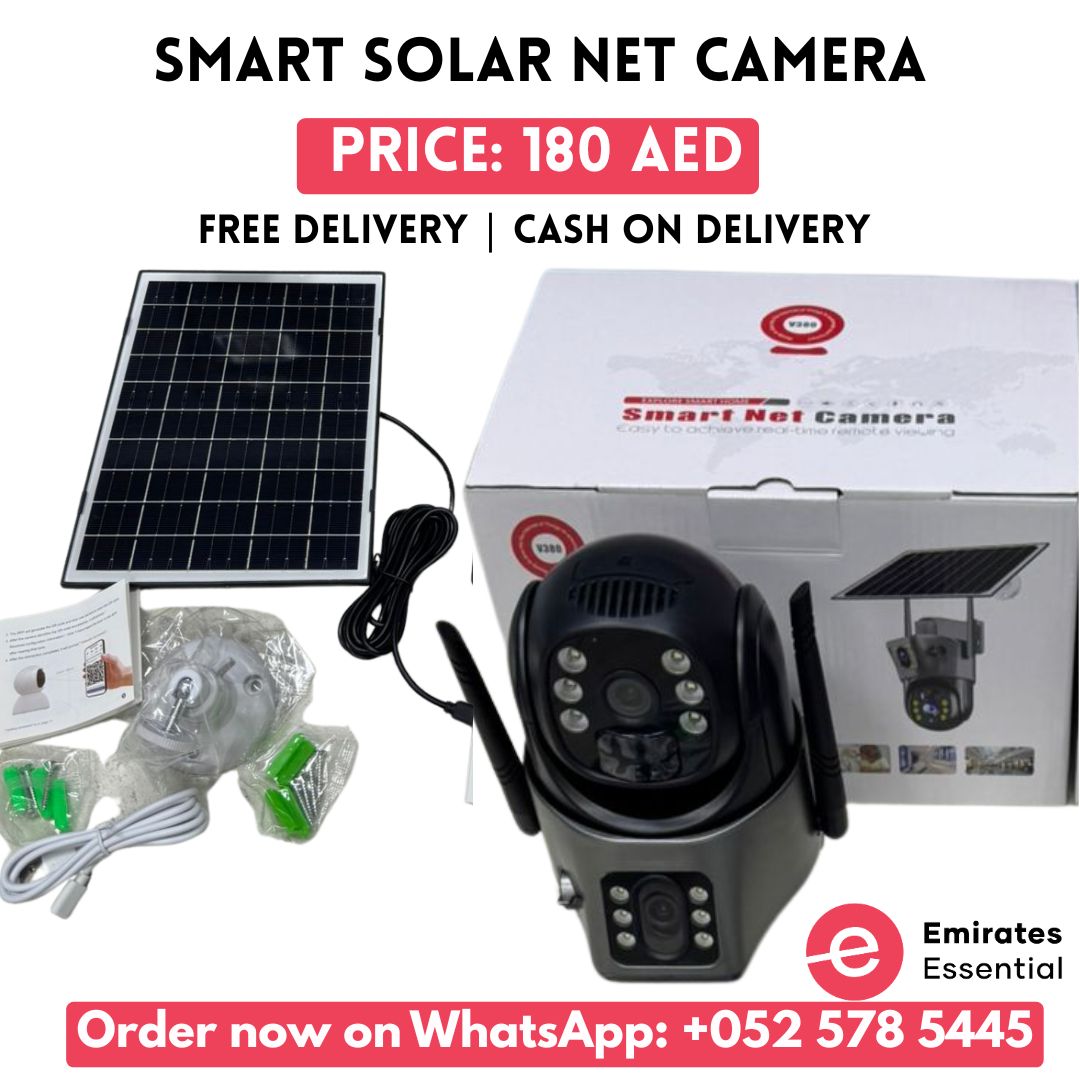 Solar Powered CCTV Camera
