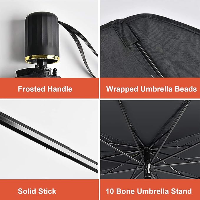 Windshield Sunshade Car Umbrella Universal Fit & Portable