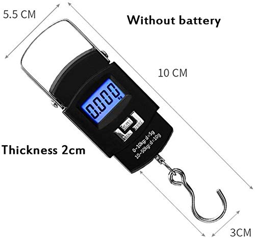 Digital Pocket Hanging Weighing Scale With Multi-Unit Conversion