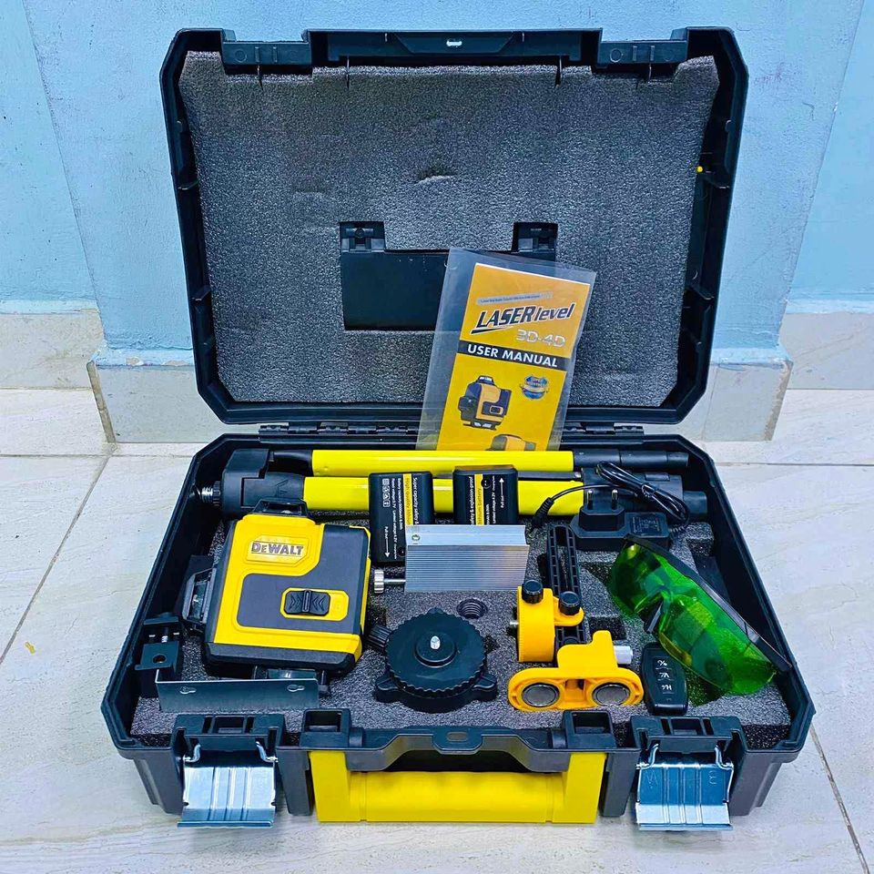 4D Dewalt Laser Level