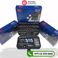BOSS 53 PCS Ratchet Socket Set