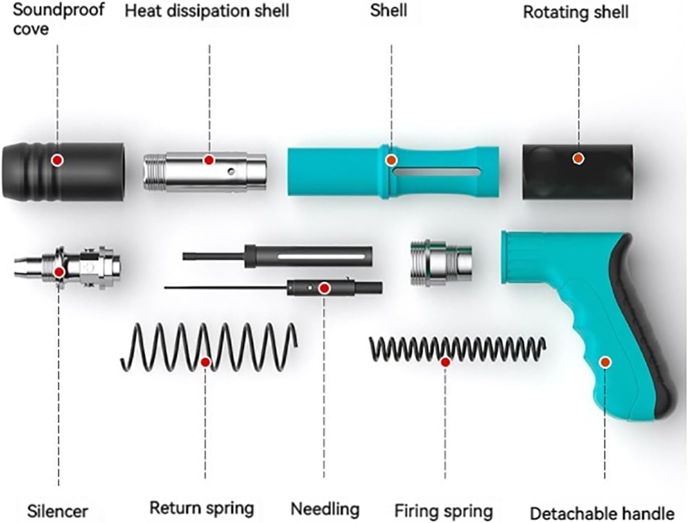 BOSS Concrete Nail Shooter Gun UAE
