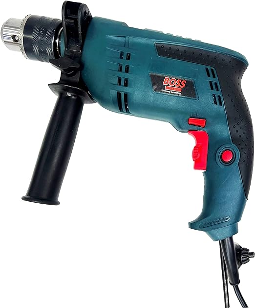 Boss 1000w Professional Impact Drill Machine with key | German Technology 50/60Hz 100% Copper