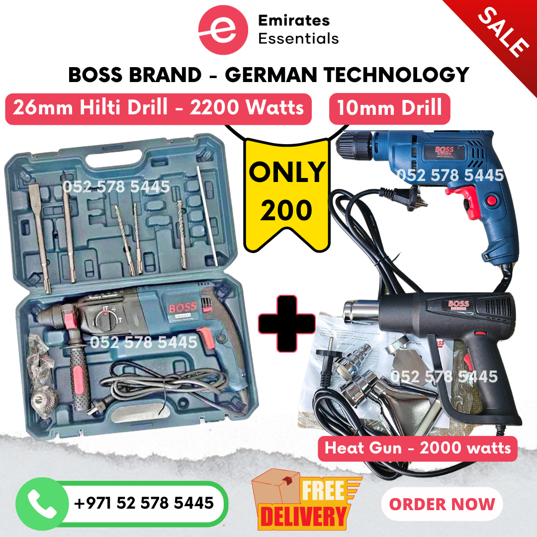 Buy 2 Pcs Power Tool Set Deals at Best Price in UAE Emirates Essential