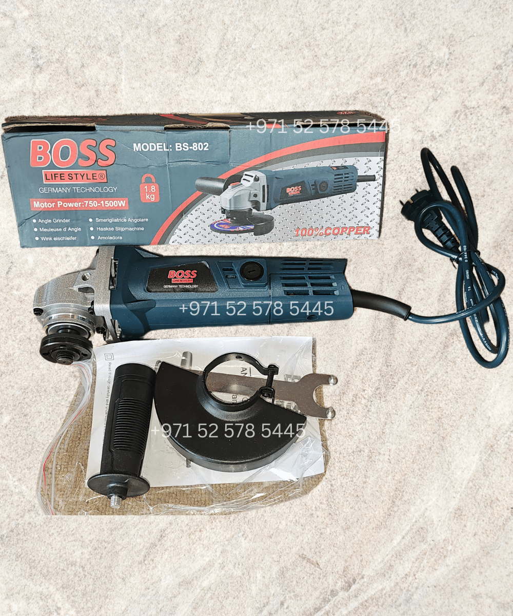 BOSS 5 PCS Power Tool Bundle | 100% Copper & German Technology.