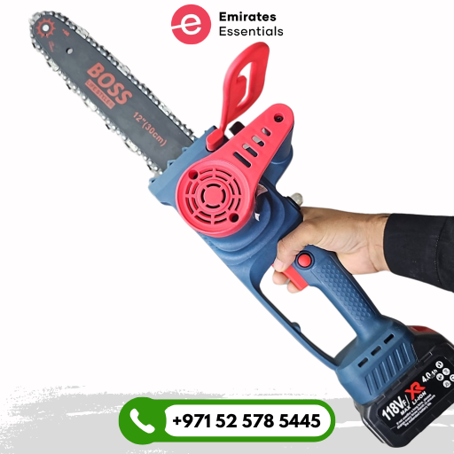 Cordless Chainsaw with Battery and Charger