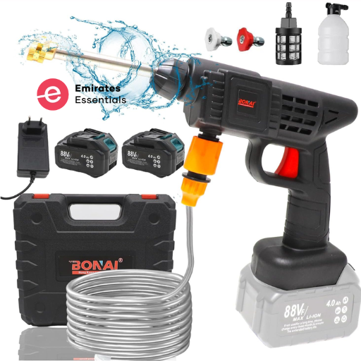 Boss Car Wash Foam Gun - 88 Volts Double Batteries included