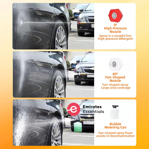 Boss Car Wash Foam Gun - 88 Volts Double Batteries included