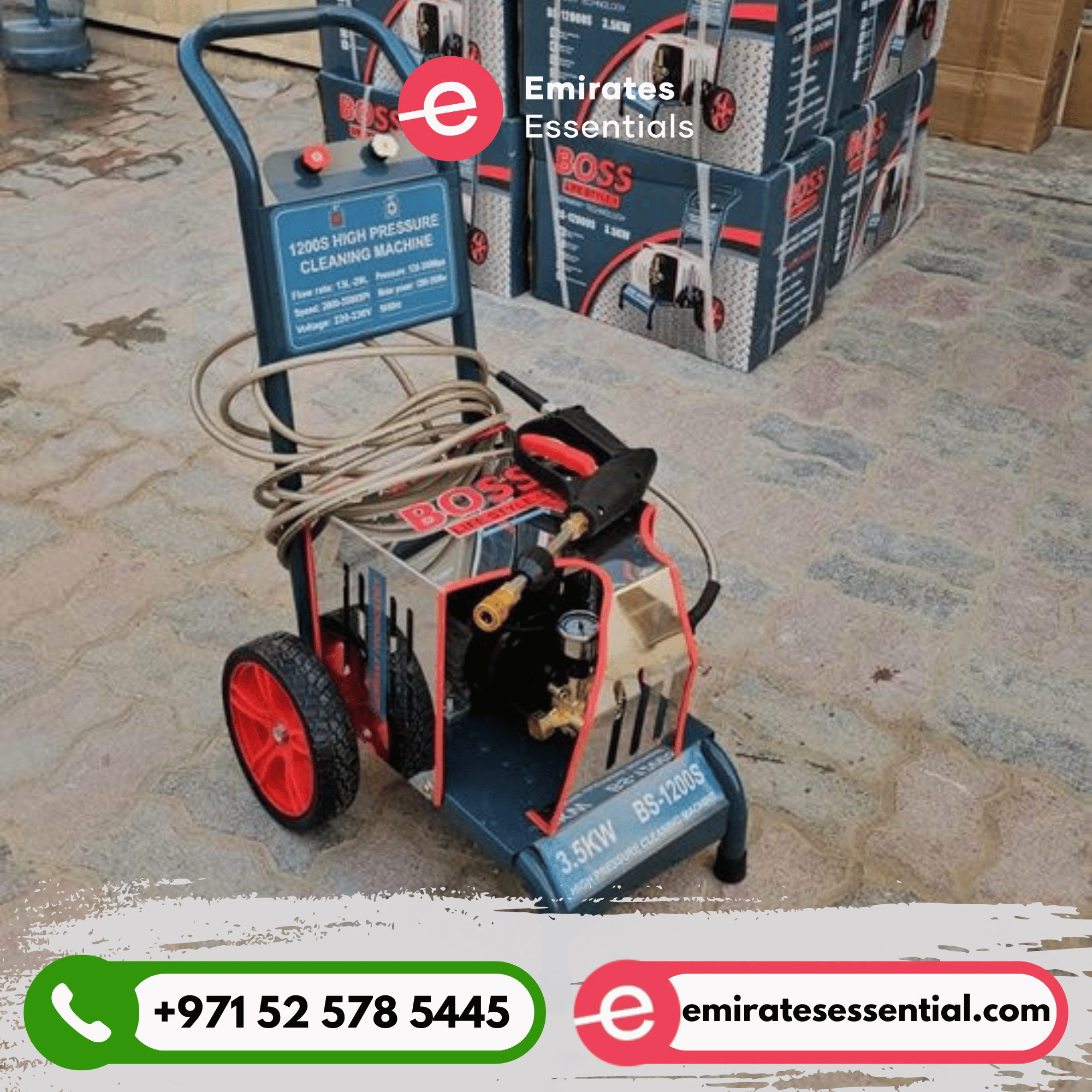 Boss Commercial Pressure Washer 3500W