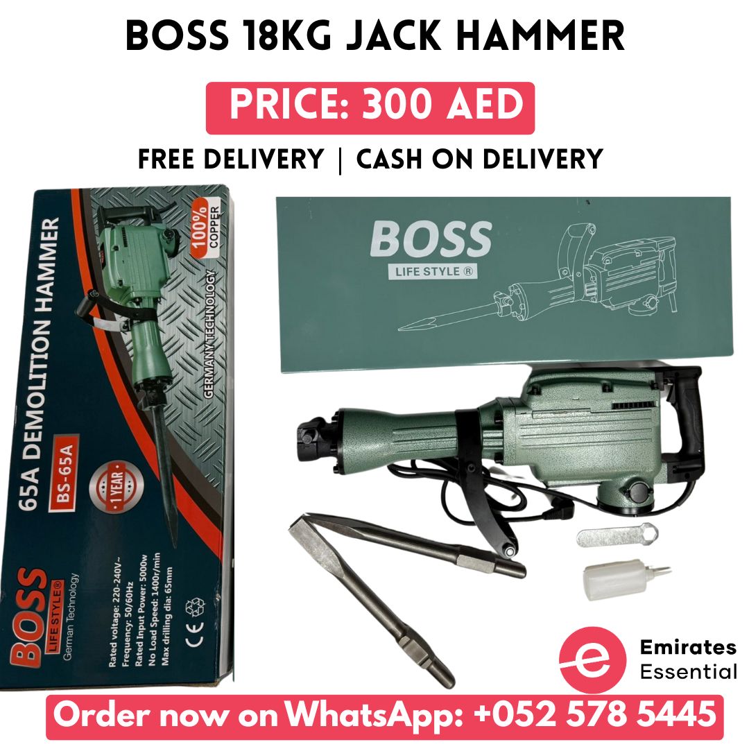Boss lifestyle 18KG Jack Hammer – German Technology