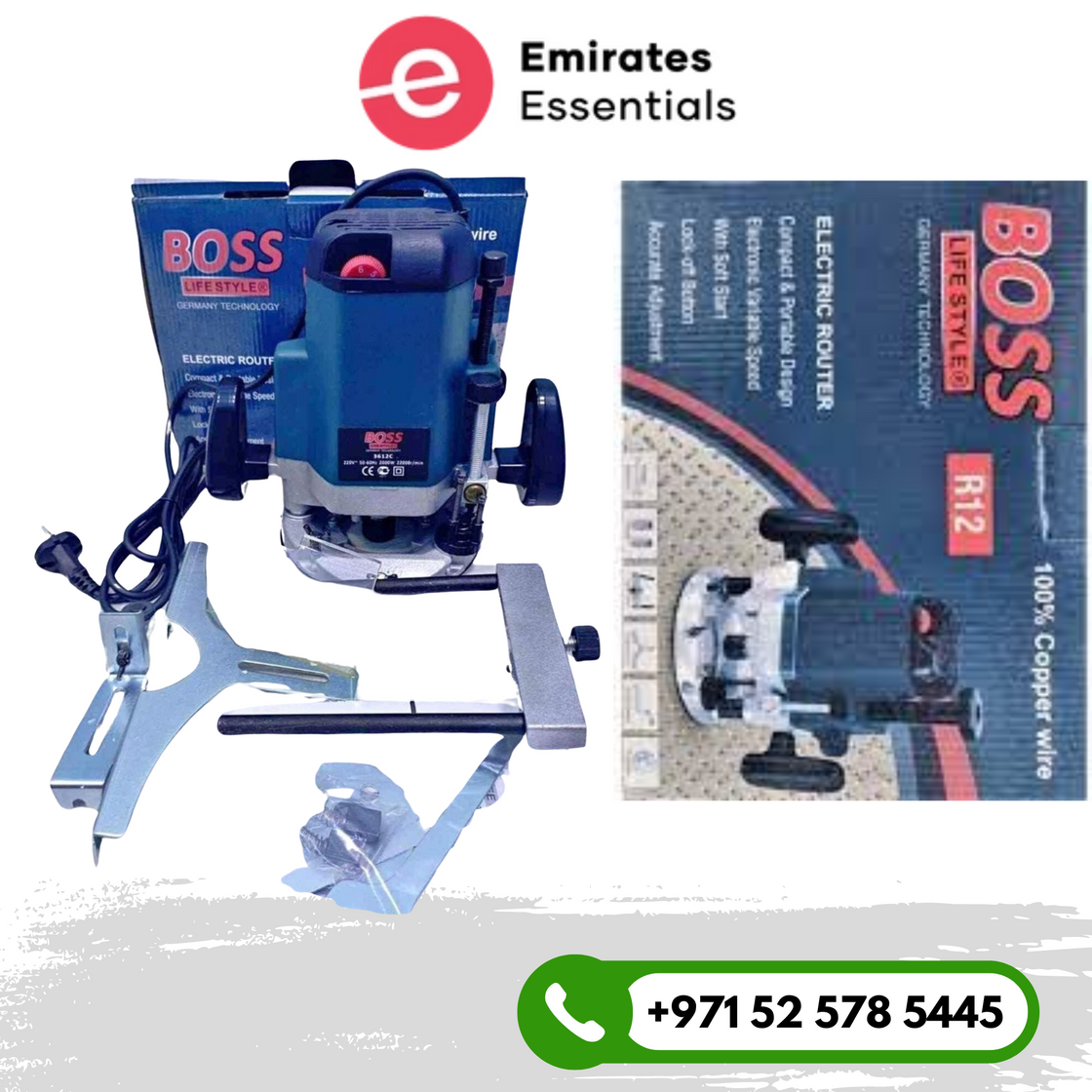 BOSS 200W Electric Router