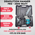 Boss Demolition Breaker Machine 7Kg 2000 Watt