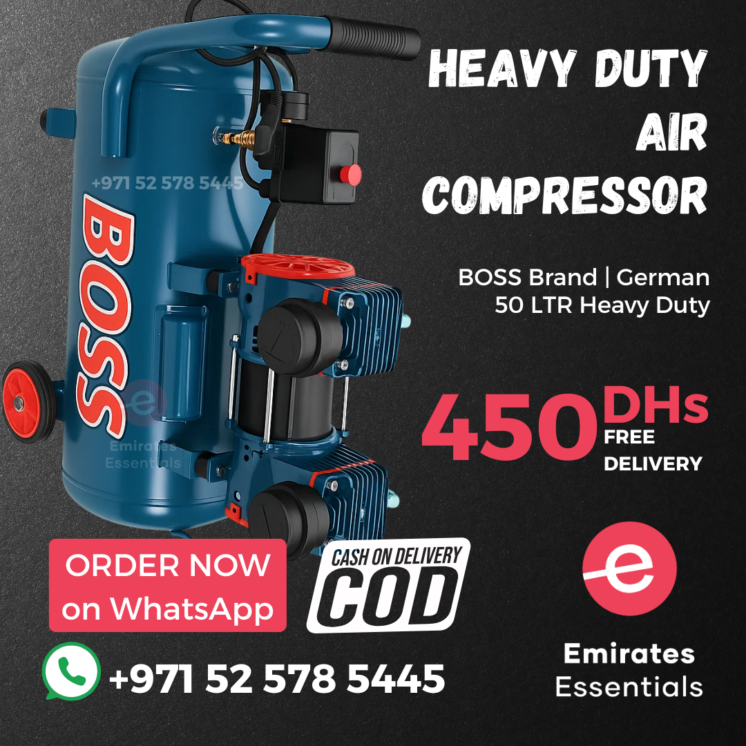 Boss 50 LTR Heavy Duty Air Compressor