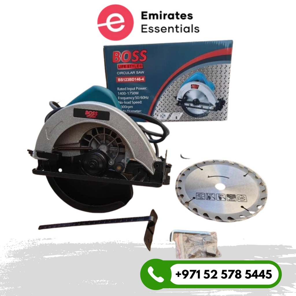 Boss Circular Saw Wood Cutting Machine 7 Inch 1750W