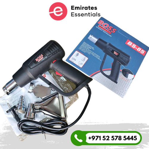 Boss Electric Heat Gun with 4 Nozzles BS-85 2000W