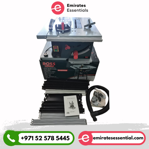 Boss Portable Wood Cutting Table Saw Machine