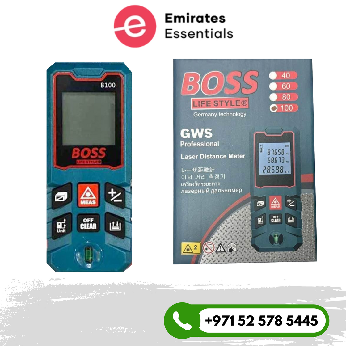 Boss Professional Digital Laser Distance Meter