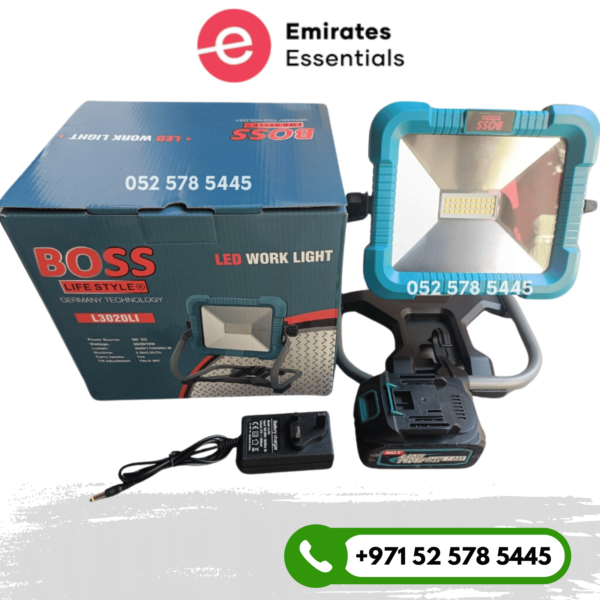 rechargeable led work light