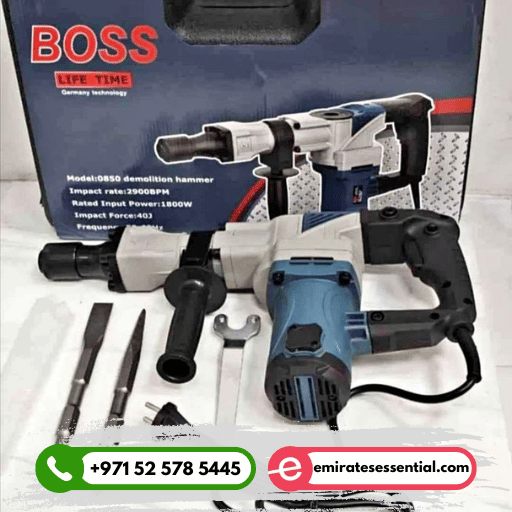 Boss Jack Hammer - 9 KG |  3000 Watts