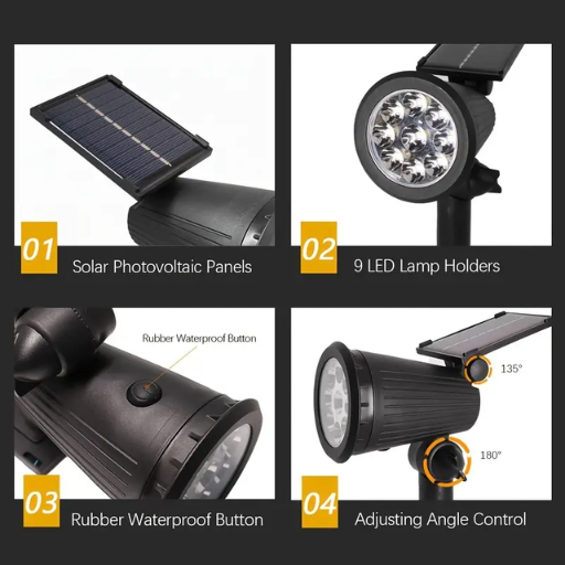 Buy Solar Spot Lights for Garden