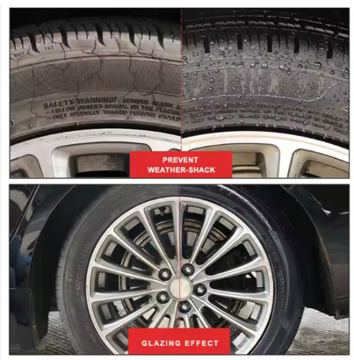 Car care - tire shine - Emirates Essential