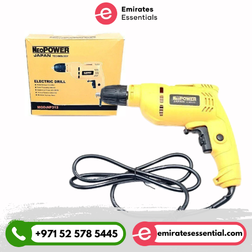 Corded Neo Power Drill 10mm with Keyless Chuck