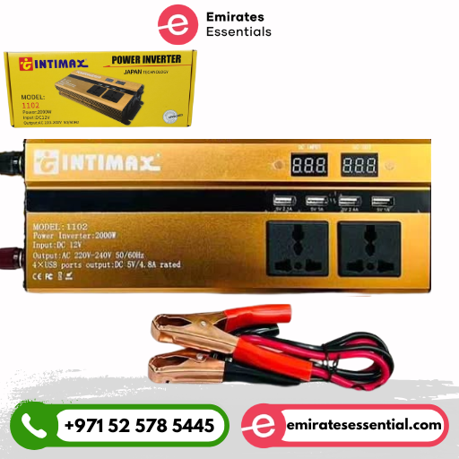 Intimax Pure Sine Wave Inverter 12V to 220V 2000W