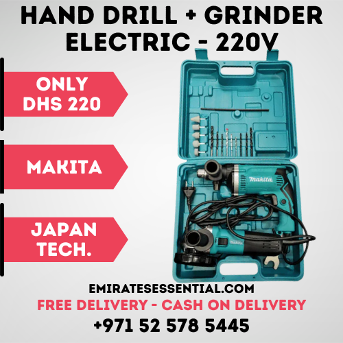 Makita Drill and Grinder Set