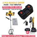 Neo Power 2 Pcs Construction Combo – Mixer + Tile Vibrator
