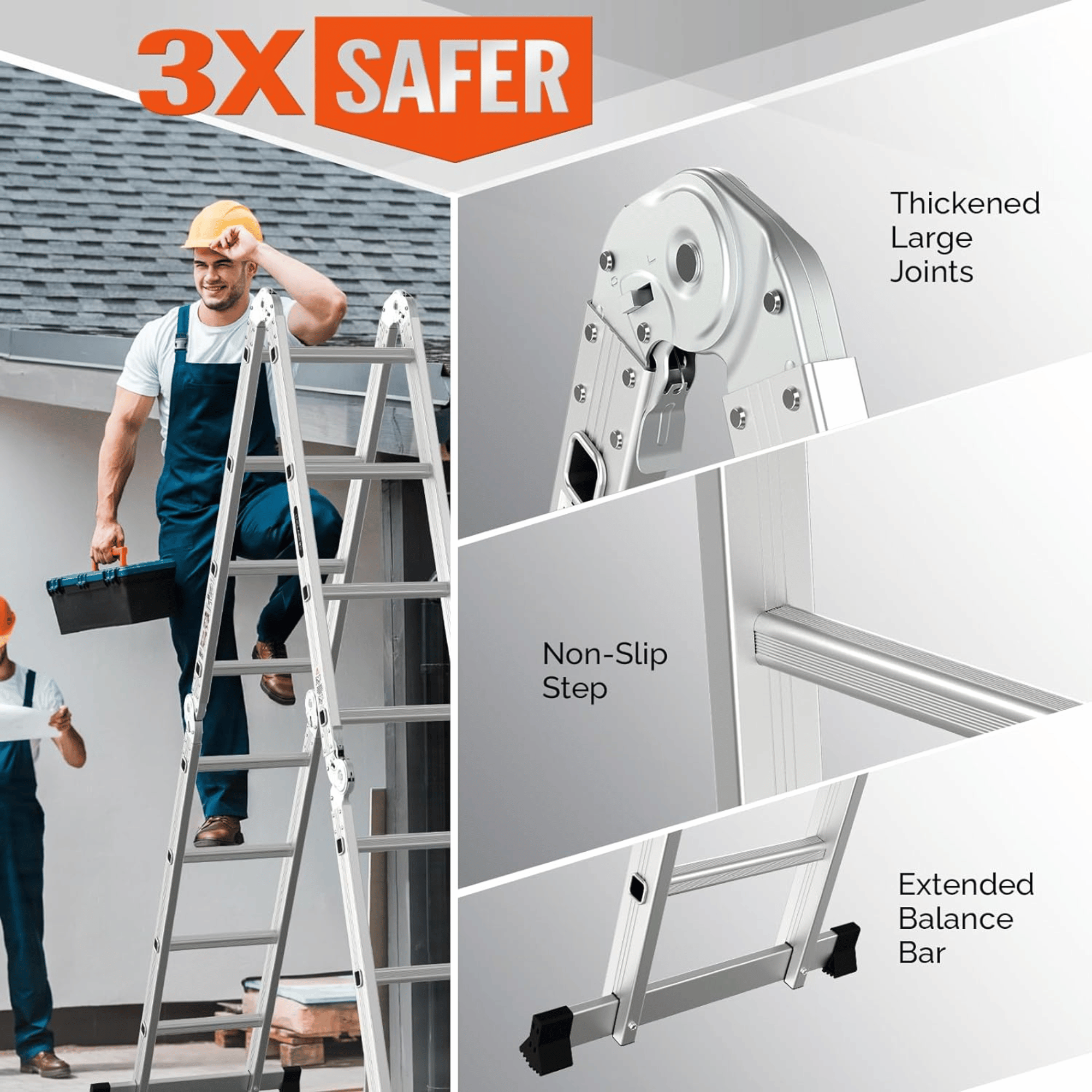 multipurpose folding ladder