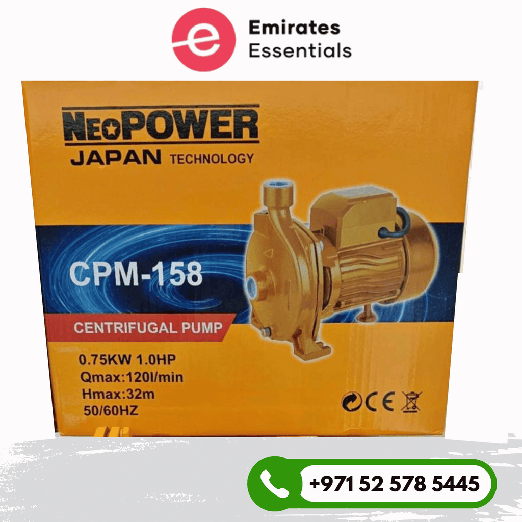 Neo Power 1 Hp Centrifugal Water Pump With High Discharge Pressure for Water Supply
