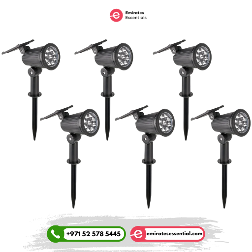 Outdoor Solar Spot Lights for Garden - 600 LM | Waterproof 