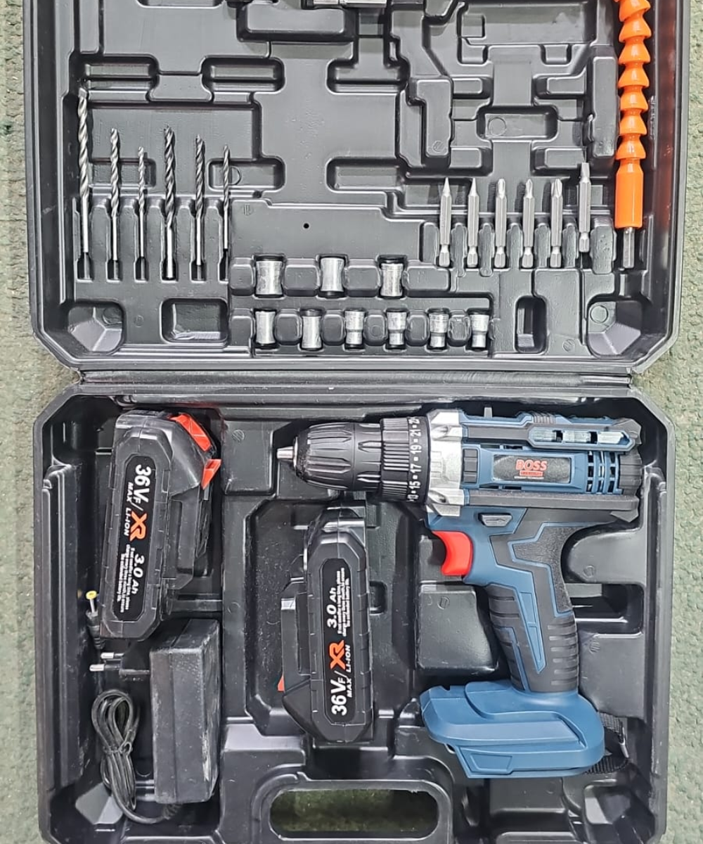 BOSS Brand | 36 Volts 10mm Cordless Drill machine | 2000 mAh