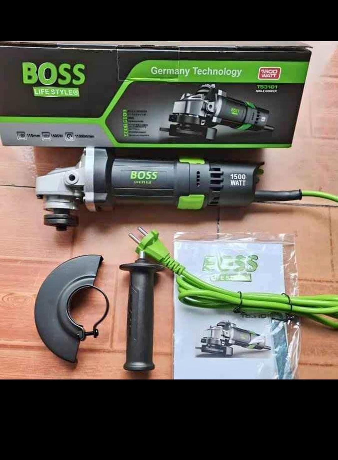 BOSS Electric Tool Set consists of 5 PCS- made in Germany.