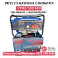 Boss 3.5 KVA Generator – Reliable Power Supply