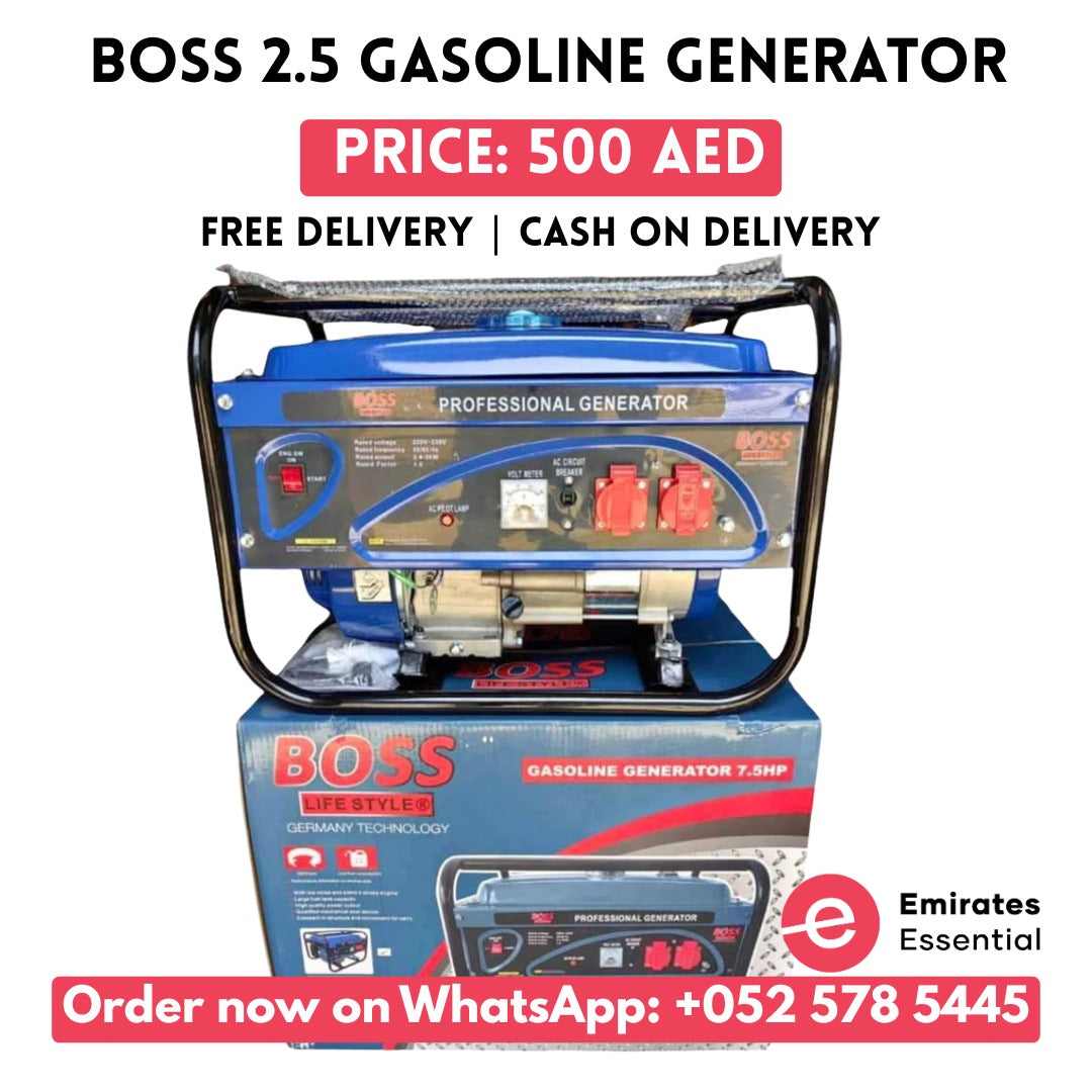 Boss 3.5 KVA Generator – Reliable Power Supply