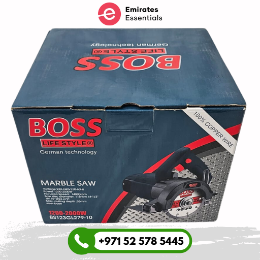 box of Boss Electric Tile Cutting Machine 9 inch 2000W
