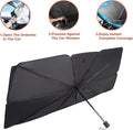 Windshield Sunshade Car Umbrella Universal Fit & Portable