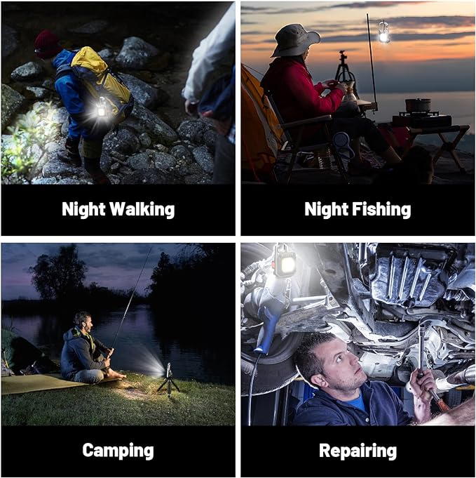 Mini Rechargeable Led Work Light with Tripod