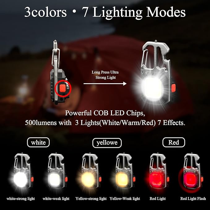 Mini Rechargeable Led Work Light with Tripod