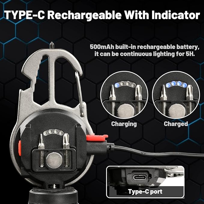 Mini Rechargeable Led Work Light with Tripod