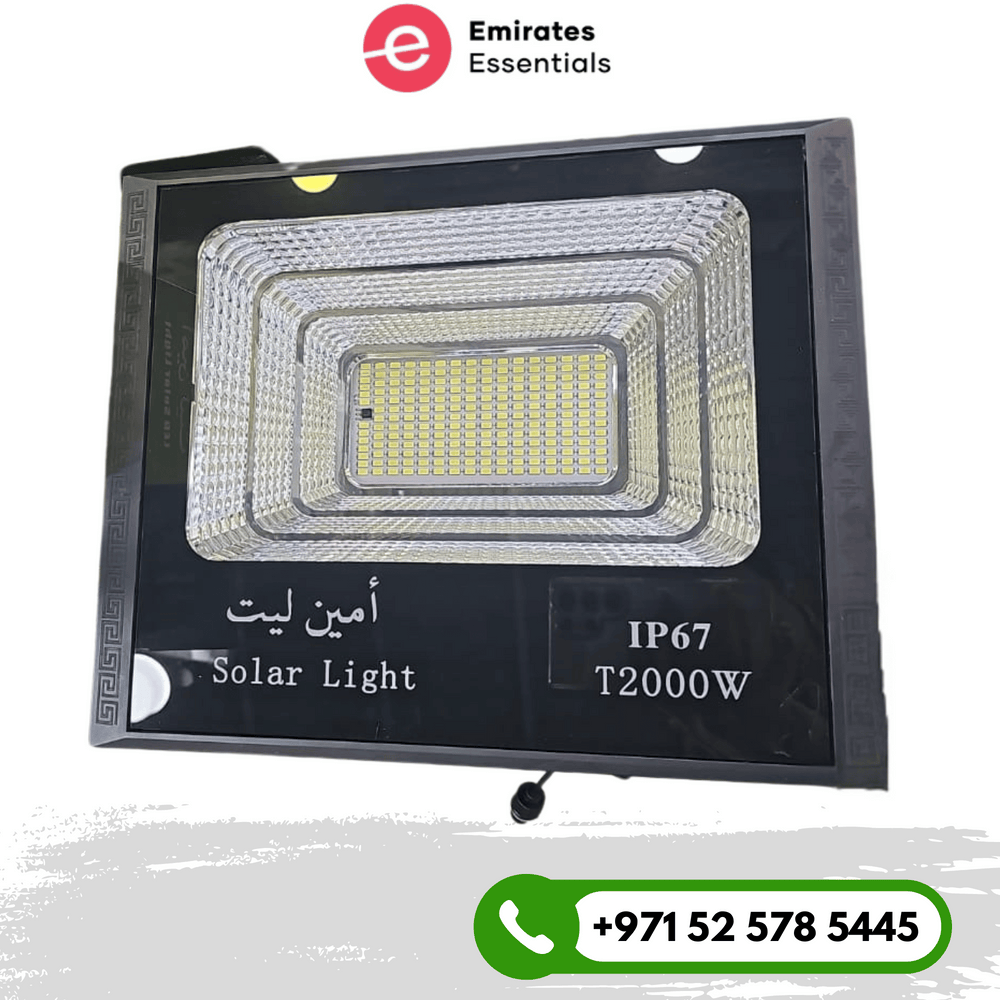 إضاءة خارجية LED تعمل بالطاقة الشمسية